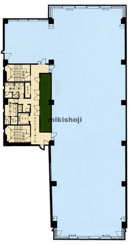 柏市の住友生命柏ビル 平面1
