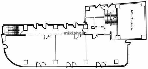 日立市のカーニープレイス日立ビル 平面1