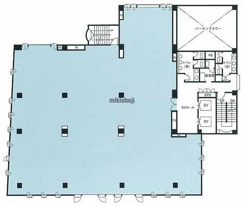 八王子市の八王子トーセイビル 平面1