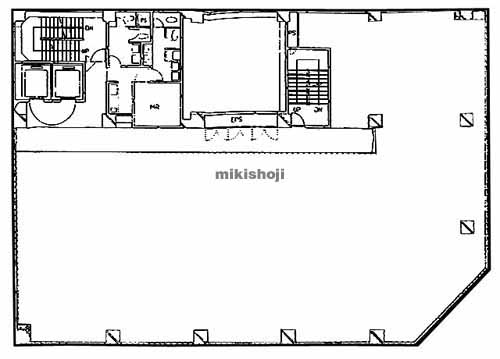 比留間ビル 平面1
