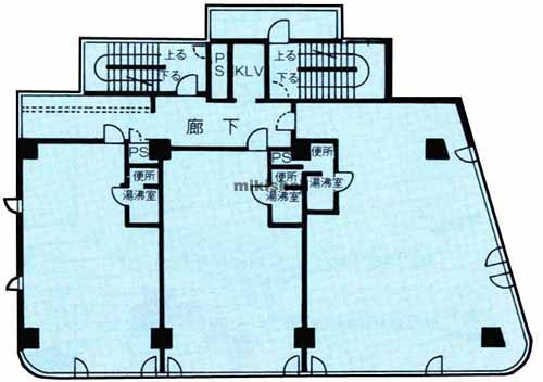 府中市の第一勇心ビル 平面1