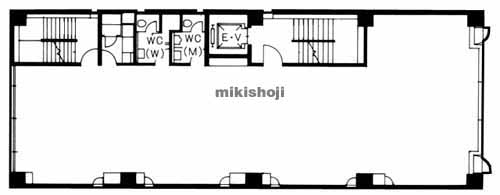 大宮区の松屋ビル 平面1