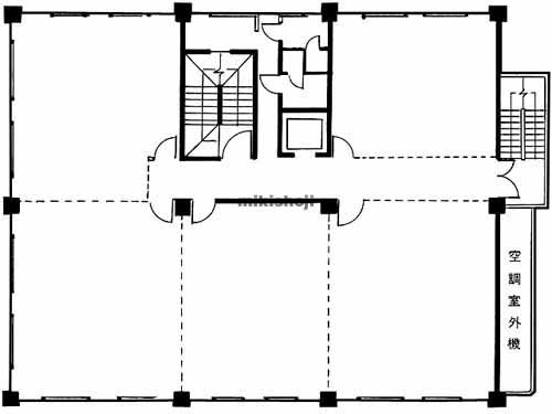 中央区の大宗第二ビル 平面1