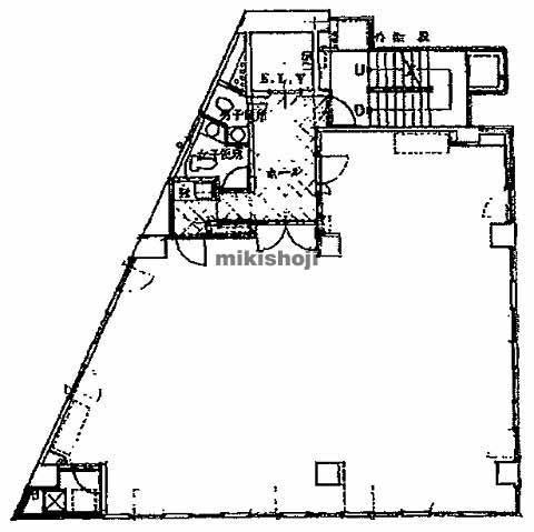 立川市のコクーンビル 平面1