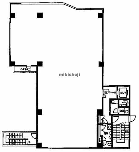 浦和区の新高砂ビル 平面1