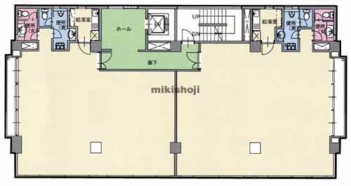船橋市の湊町日本橋ビル 平面1