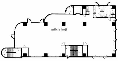 三鷹市のサウスポイント三鷹ビル 平面1
