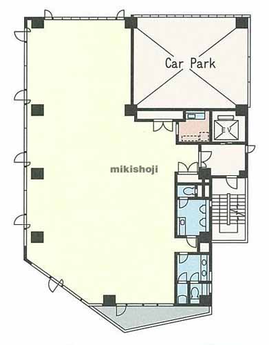 シンテイタマビル 平面1