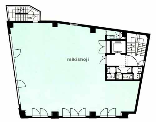 川口市の川口長堀ビル 平面1