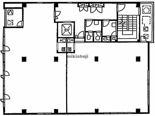 柏市の新栄ビル 平面1