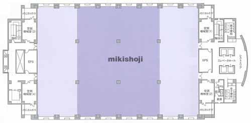 調布市のＫＤＸ調布ビル 平面1