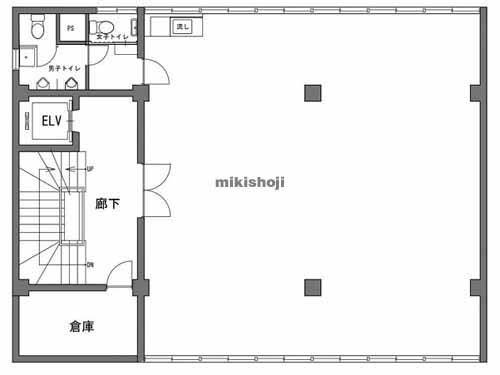 宝来ビル 平面1