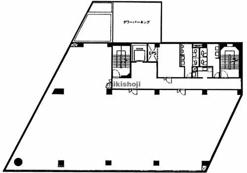所沢市の所沢第一生命ビルディング 平面1