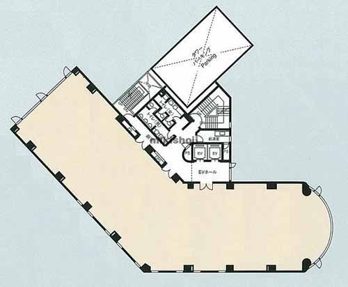 新潟市のプレイス新潟 平面1