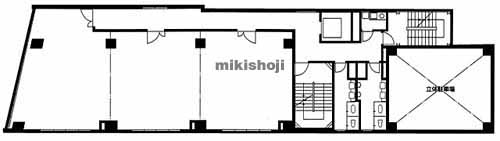 新潟市の新潟シティビル 平面1