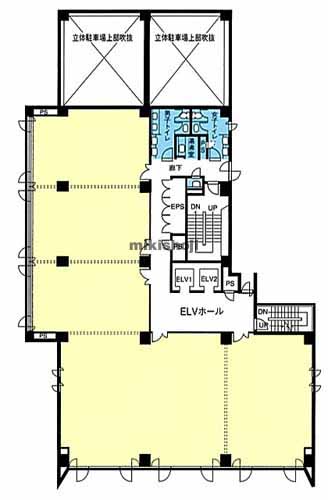 宇都宮市の宇都宮セントラルビル 平面1