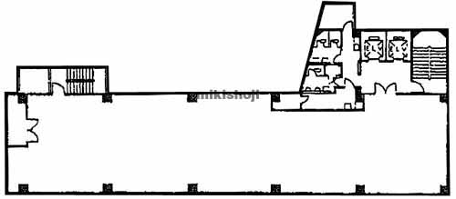 朝日生命千葉ビル 平面1