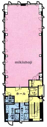 水戸市の第１プリンスビル 平面1