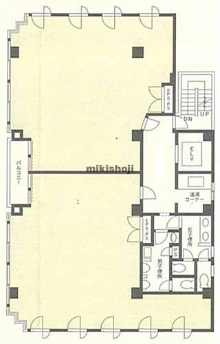 北区の北原ビル 平面1