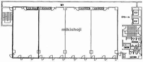 太田市のＳＳ太田ビル 平面1