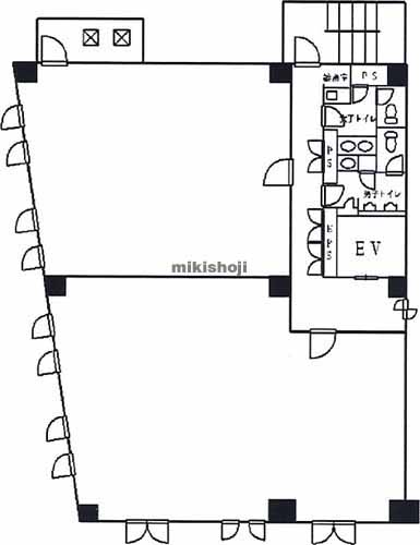 友泉南行徳ビル 平面1