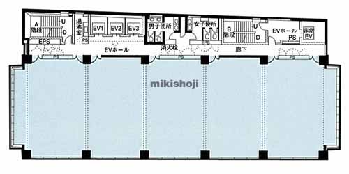 大宮区の太陽生命大宮ビル 平面1