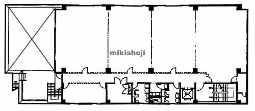 立川市の鈴春錦町ビル 平面1