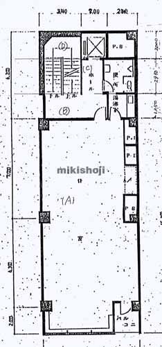 立川市のカクニ第１ビル 平面1