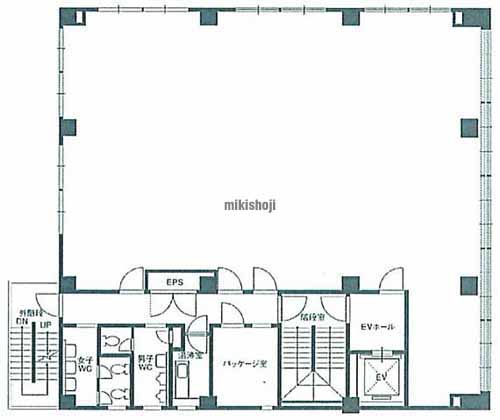 長岡市の長岡ファーストビル 平面1