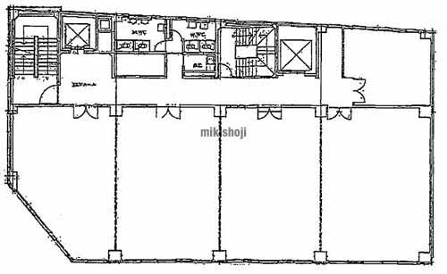 高野不動産駅前ビル 平面1