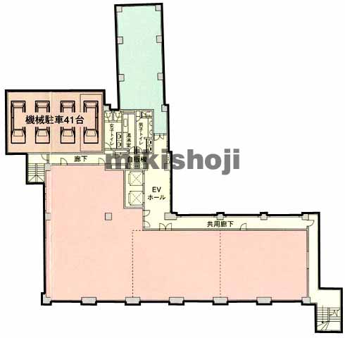 府中市の三ツ木寿町ビル 平面1