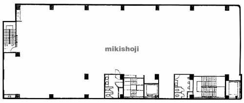 越谷市の第一千間台ビル 平面1
