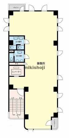 春日部市の大串ビル 平面1