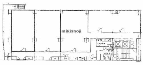 日生不動産西堀ビル 平面1