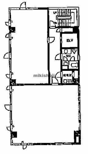 船橋ケイ・ジイ・ビル 平面1