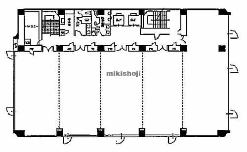新潟市の新潟光ビル 平面1