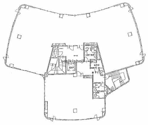 新潟市の新光ビル 平面1