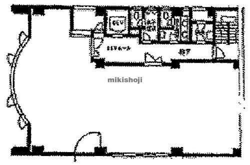 新宿ミハマビル 平面1