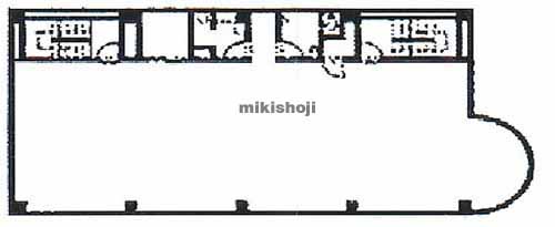 新潟市の高野不動産万代橋ビルヂング 平面1