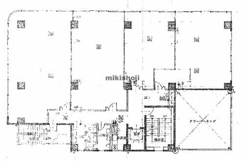新潟市のＷＩＮ２１ビル 平面1