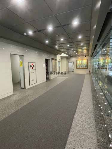 中央区南の住友商事・フカミヤ大通ビル エレベーターホール2