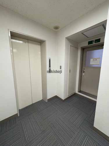 中央区南のストーク大通ビル エレベーターホール2