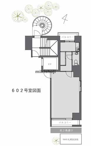 中央区北のＷａｌｌ ａｎｎｅｘ 付帯設備2