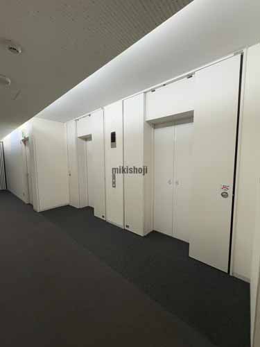 サッポロファクトリー フロンティア館 エレベーターホール2