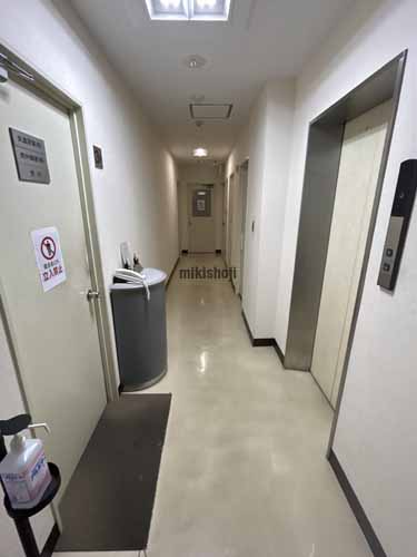 名駅南・平池町のミノビル エレベーターホール1
