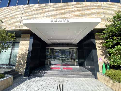 南森町周辺の大阪ＪＡビル エントランス7