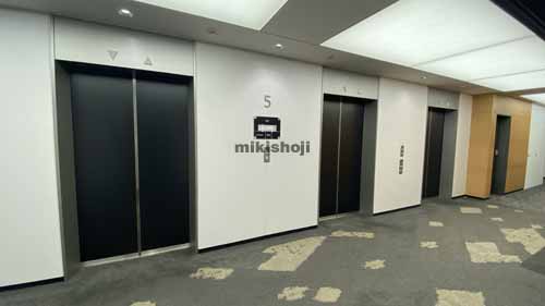南森町周辺の大阪ＪＡビル エレベーターホール4