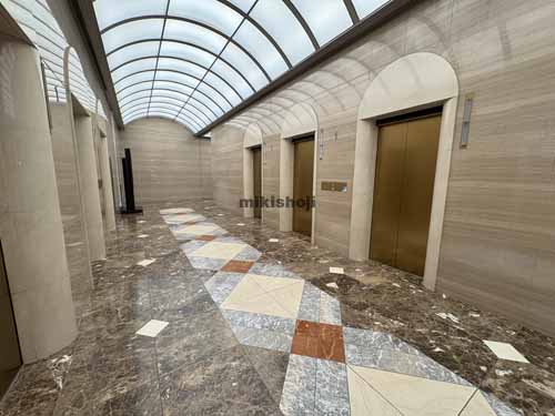 芝田・茶屋町・大深町のアプローズタワー エレベーターホール3