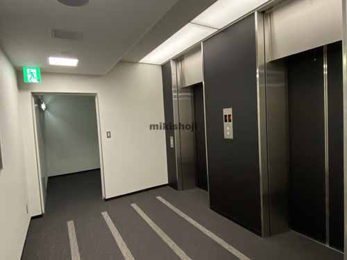 瓦町～久太郎町の井門瓦町第２ビル エレベーターホール3