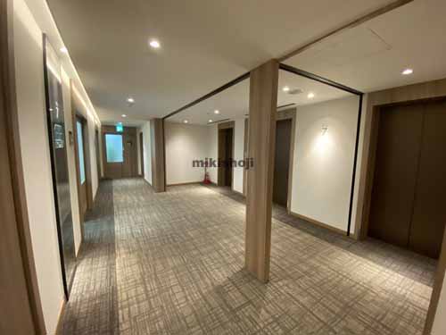 瓦町～久太郎町の山陽染工瓦町ビル エレベーターホール2